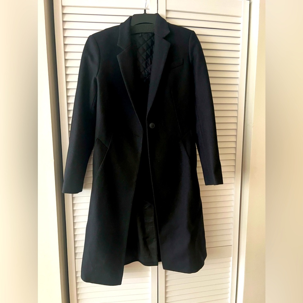 NWT Rag & Bone Daine Coat Black